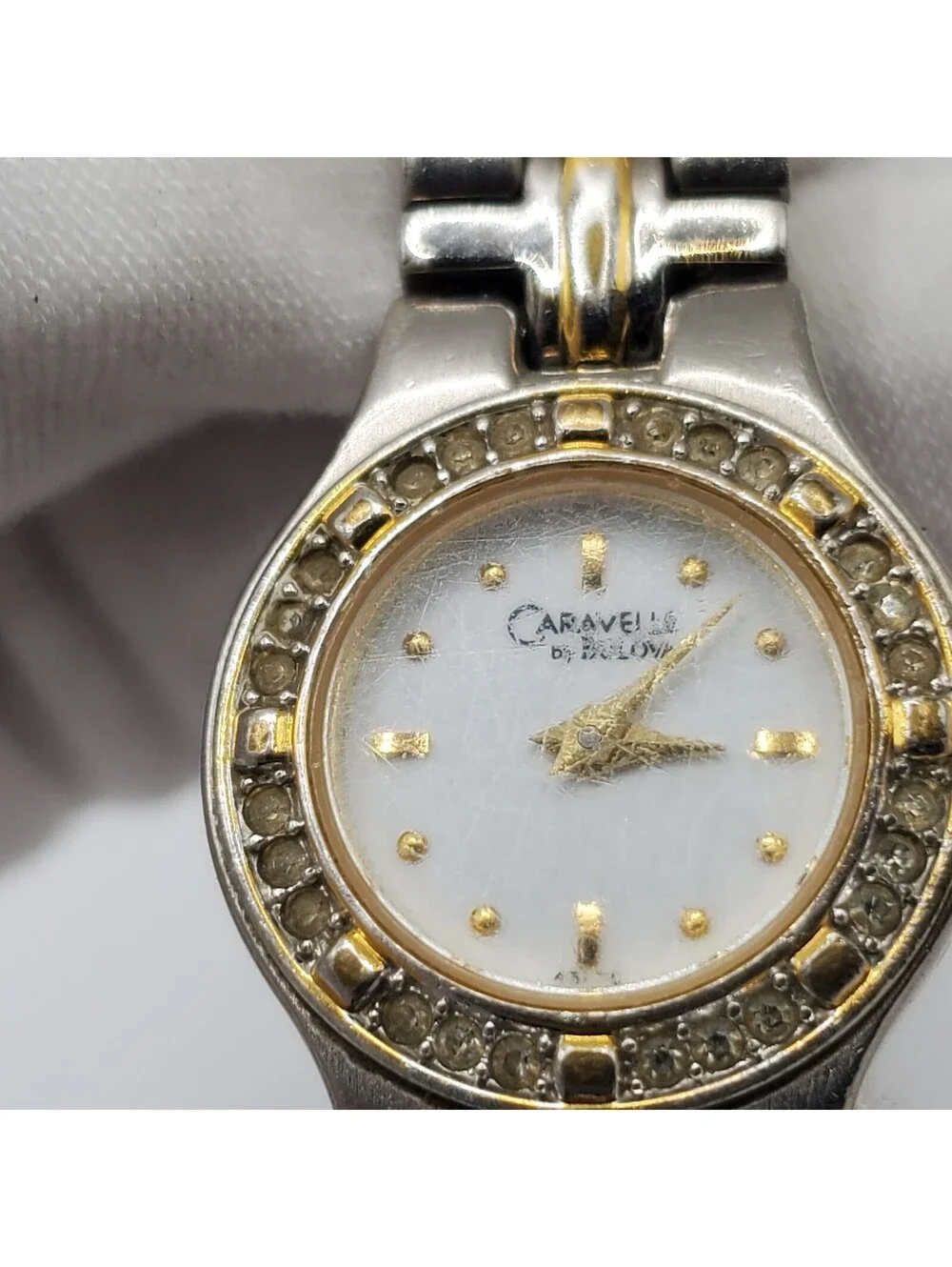 Caravelle By Bulova Watch Womens Quartz Watch For Parts Or Repair